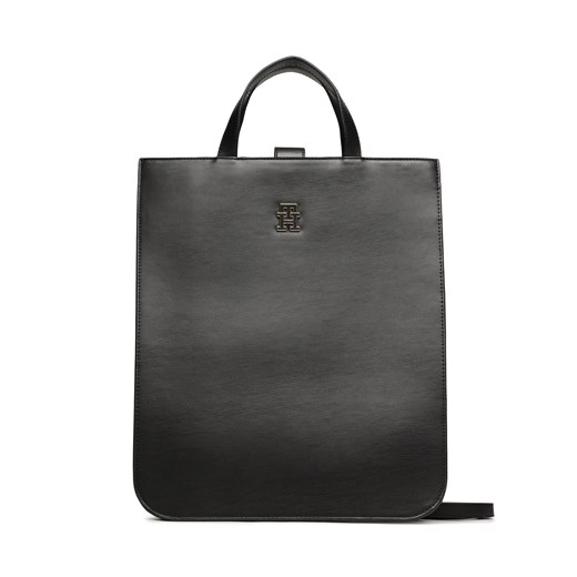 Torebka Tommy Hilfiger Th Chic Tote AW0AW15083 BDS Tommy Hilfiger one size eobuwie.pl