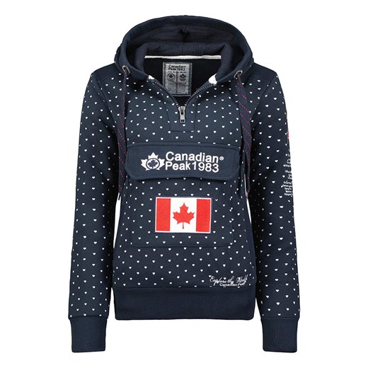 Canadian Peak Bluza &quot;Gyrelle&quot; w kolorze granatowym ze sklepu Limango Polska w kategorii Bluzy damskie - zdjęcie 166956785