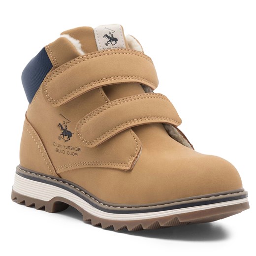 Trzewiki Beverly Hills Polo Club AVO-2261-066(III)CH Brązowy 28 eobuwie.pl