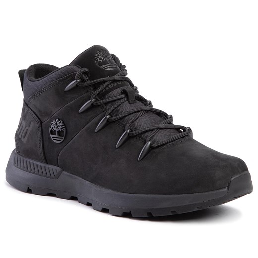Trzewiki Timberland Sprint Trekker Mid Hiker TB0A1YN50151 Black Nubuck Timberland 47.5 okazyjna cena eobuwie.pl