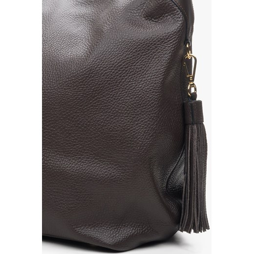 Shopper bag Estro średniej wielkości bez dodatków 
