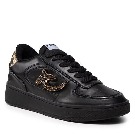 Sneakersy Pinko Brook 3 Basket AI 21-22 BLKS1 1H20ZR Y7LB Black Z99 Pinko 40 okazyjna cena eobuwie.pl