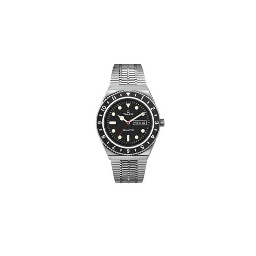 Timex Zegarek Q Timex Reissue TW2U61800 Srebrny uniwersalny promocyjna cena MODIVO