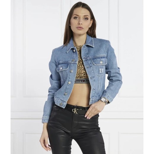 CALVIN KLEIN JEANS Kurtka jeansowa | Cropped Fit S wyprzedaż Gomez Fashion Store