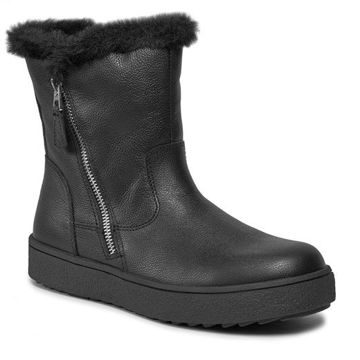 Botki Caprice casual na zimę płaskie 