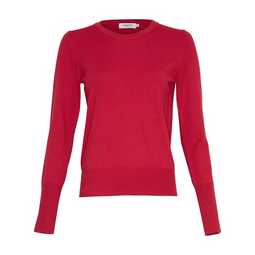 MOSS COPENHAGEN Sweter w kolorze czerwonym ze sklepu Limango Polska w kategorii Swetry damskie - zdjęcie 166975838