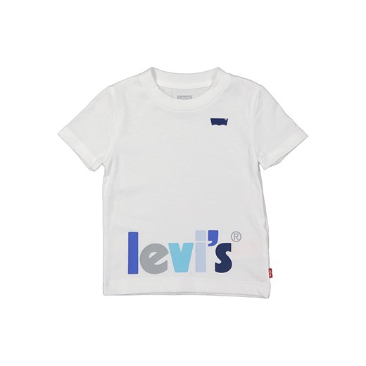Levi&apos;s Kids Koszulka w kolorze białym 152 okazyjna cena Limango Polska