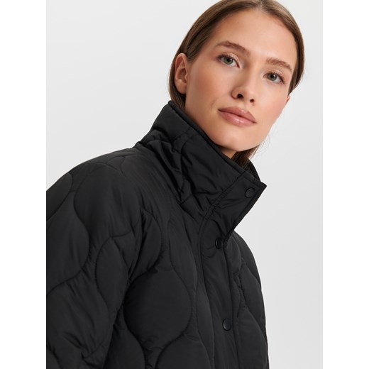 Sinsay - Kurtka bomber - czarny Sinsay S Sinsay