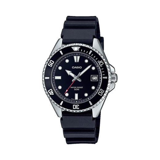 Zegarek Casio MDV-10-1A1VEF Black ze sklepu eobuwie.pl w kategorii Zegarki - zdjęcie 166983197