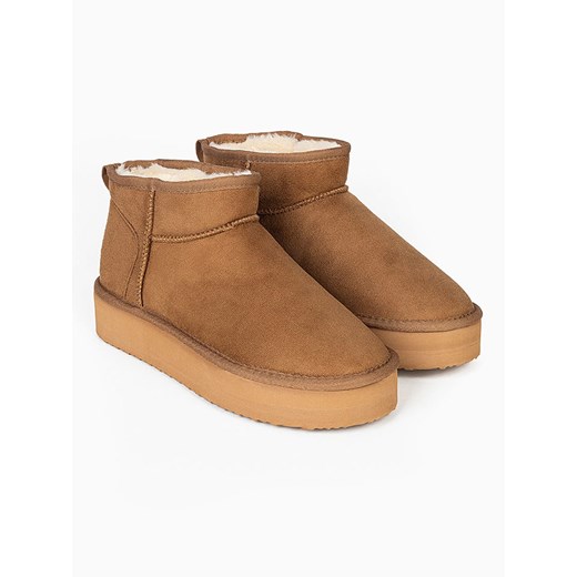 Blackfield Botki zimowe &quot;Milli&quot; w kolorze jasnobrązowym ze sklepu Limango Polska w kategorii Śniegowce damskie - zdjęcie 166984379