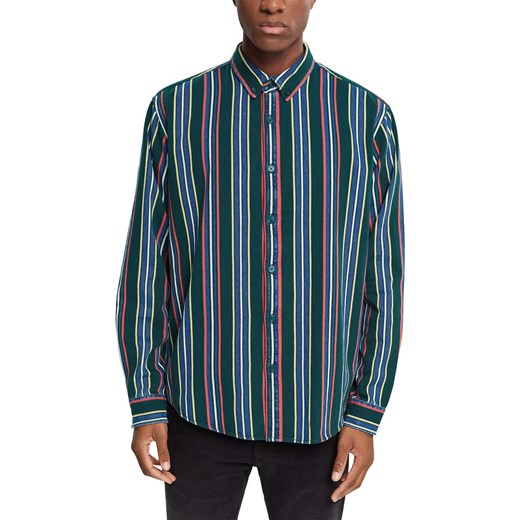 ESPRIT Koszula w kolorze ciemnozielonym ze wzorem ze sklepu Limango Polska w kategorii Koszule męskie - zdjęcie 166984488