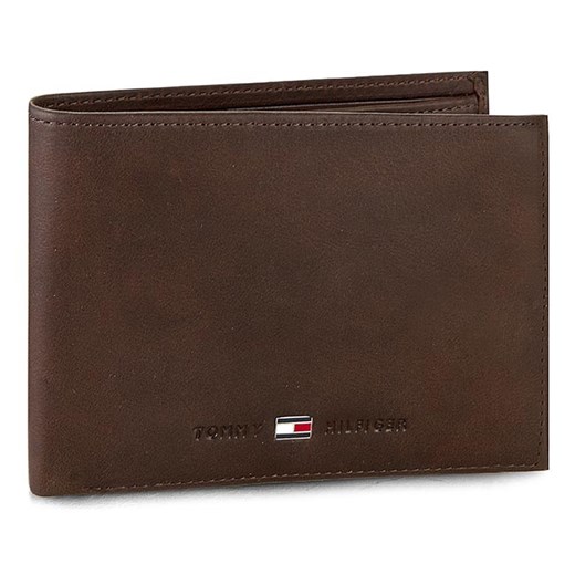 Duży Portfel Męski Tommy Hilfiger Johnson Cc And Coin Pocket AM0AM00659 41 ze sklepu eobuwie.pl w kategorii Portfele męskie - zdjęcie 166989109