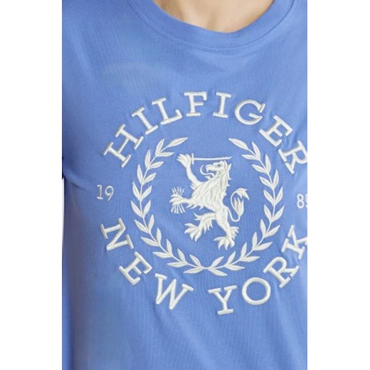 Bluzka damska Tommy Hilfiger z okrągłym dekoltem