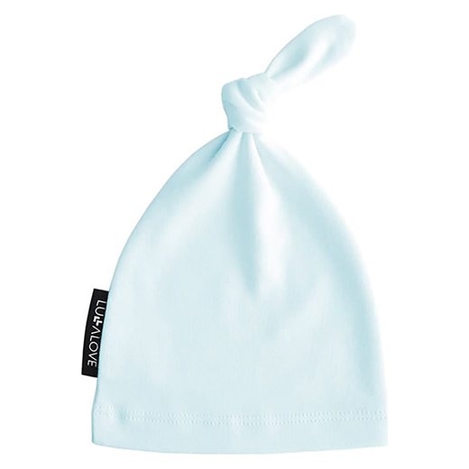 Lullalove Czapka beanie w kolorze błękitnym Lullalove onesize okazyjna cena Limango Polska