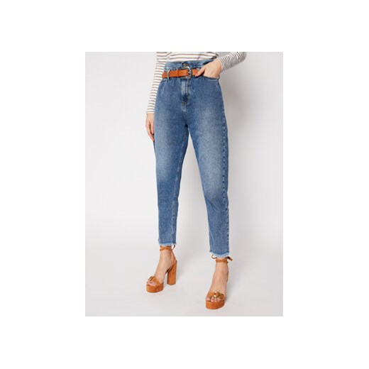 Liu Jo Jeansy UA1072 D4623 Niebieski Boyfriend Fit Liu Jo 30 MODIVO okazyjna cena