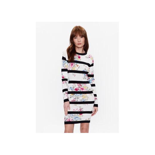 Blugirl Blumarine Sukienka dzianinowa RA3053-MA65E Kolorowy Slim Fit Blugirl Blumarine XL MODIVO