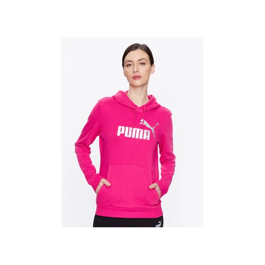 Puma Bluza Ess 849096 Różowy Regular Fit Puma S okazyjna cena MODIVO