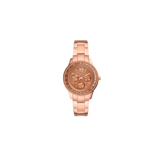 Fossil Zegarek Stella ES5109 Złoty Fossil uniwersalny promocyjna cena MODIVO