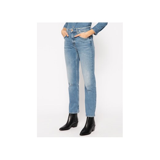 Pepe Jeans Jeansy Mary PL203057 Granatowy Straight Fit Pepe Jeans 24_30 promocyjna cena MODIVO