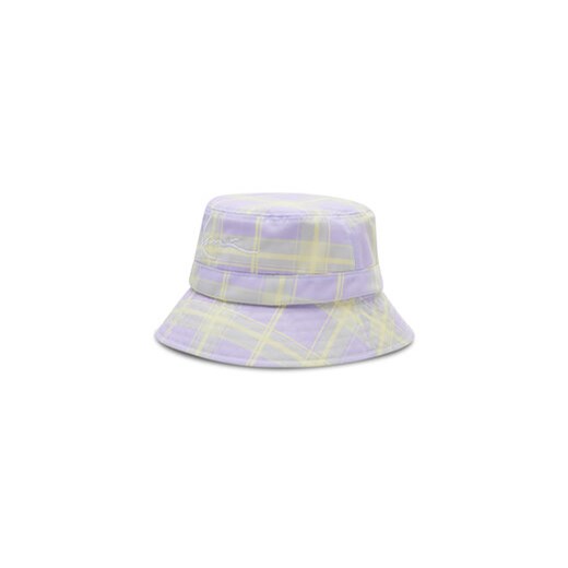 Karl Kani Kapelusz Signature Reversible Check Bucket Hat 7015488 Fioletowy Karl Kani uniwersalny MODIVO