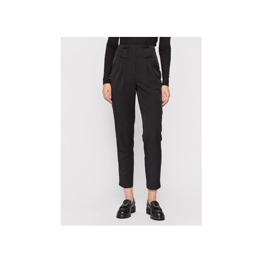 YAS Spodnie materiałowe Tudor 26024675 Czarny Regular Fit Yas XXL MODIVO