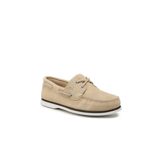 Timberland Mokasyny Classic Boat 2 Eye TB0A5QRRDQ91 Beżowy Timberland 45 MODIVO