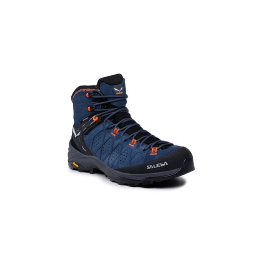 Salewa Trekkingi Ms Alp Trainer 2 Mid Gtx GORE-TEX 61382-8675 Granatowy 45 MODIVO