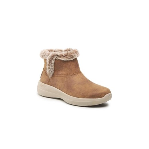 Skechers Botki Only One 144660/CSNT Brązowy Skechers 36 okazja MODIVO