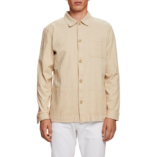 ESPRIT Koszula w kolorze beżowym ze sklepu Limango Polska w kategorii Koszule męskie - zdjęcie 167337199