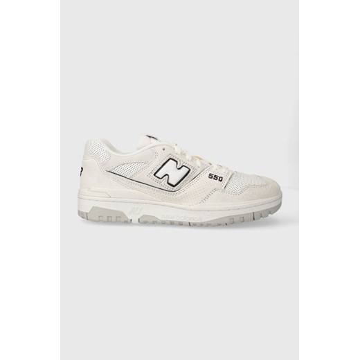 New Balance sneakersy skórzane BB550PRB kolor biały ze sklepu PRM w kategorii Buty sportowe damskie - zdjęcie 167338926