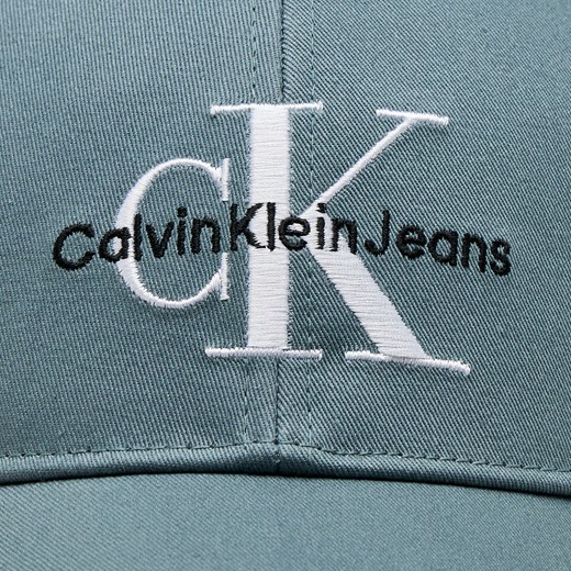 Czapka z daszkiem Calvin Klein Jeans Monogram Cap K50K510061 Goblin Blue CFQ one size eobuwie.pl
