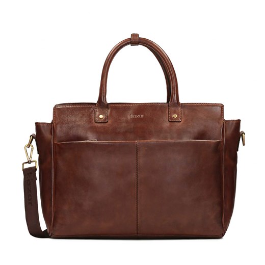 Torba na laptopa Kazar Cyprianus 73470-01-02 Brown Kazar one size eobuwie.pl