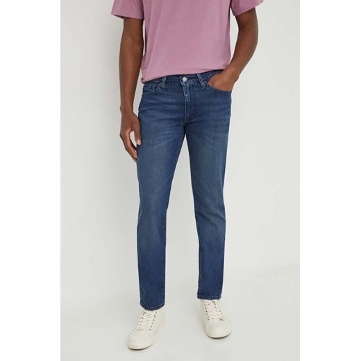 Levi&apos;s jeansy męskie kolor niebieski ze sklepu ANSWEAR.com w kategorii Jeansy męskie - zdjęcie 167347645