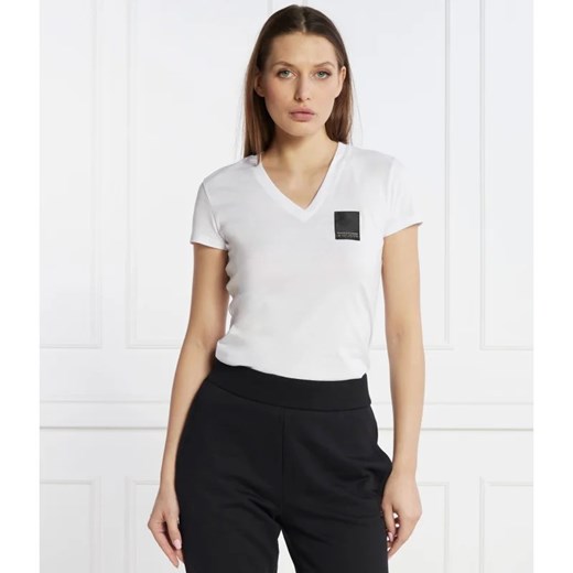 Armani Exchange T-shirt | Regular Fit ze sklepu Gomez Fashion Store w kategorii Bluzki damskie - zdjęcie 167351495