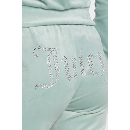 Miętowe spodnie damskie Juicy Couture