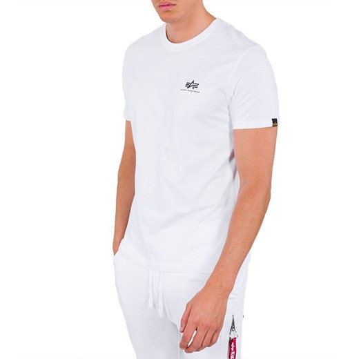Koszulka Alpha Industries Backprint T 12850709 - biała ze sklepu streetstyle24.pl w kategorii T-shirty męskie - zdjęcie 167354538