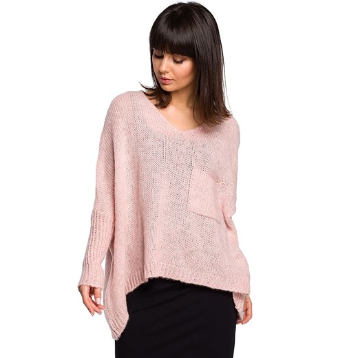 Be Wear Sweter w kolorze jasnoróżowym ze sklepu Limango Polska w kategorii Swetry damskie - zdjęcie 167354797