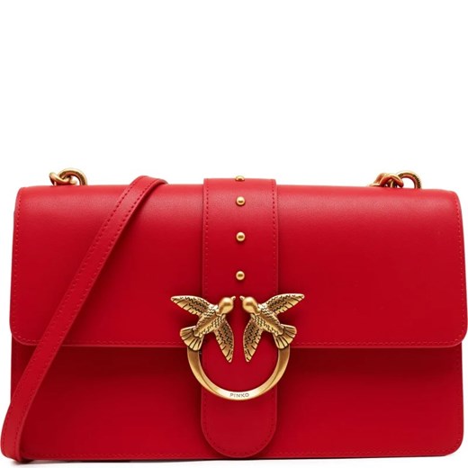Pinko Skórzana torebka na ramię LOVE ONE ze sklepu Gomez Fashion Store w kategorii Kopertówki - zdjęcie 167354816