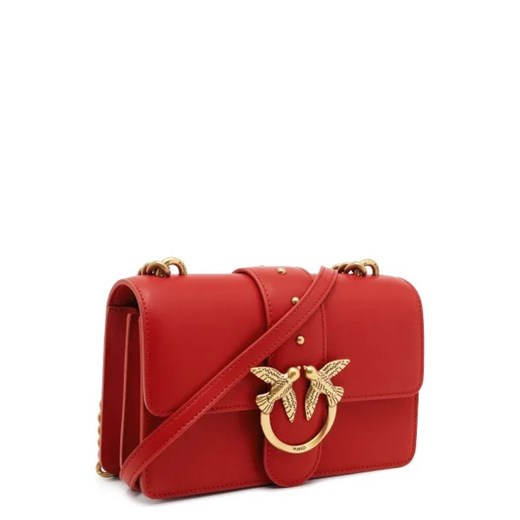 Pinko Skórzana torebka na ramię LOVE ONE MINI CL PLTT Pinko OS Gomez Fashion Store