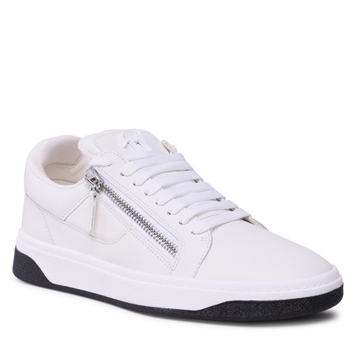 Sneakersy Giuseppe Zanotti RM30035 White 002 ze sklepu eobuwie.pl w kategorii Trampki męskie - zdjęcie 167357315
