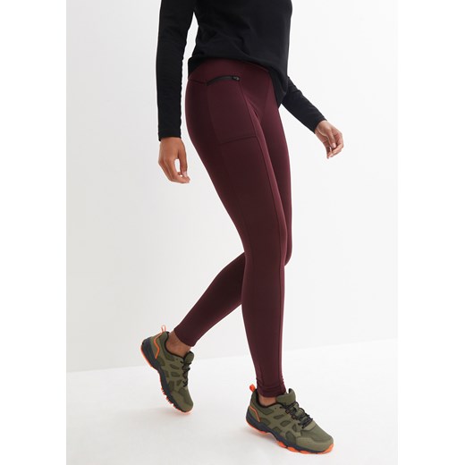 Legginsy ocieplane outdoorowe, dł. przed kostkę 36/38 bonprix