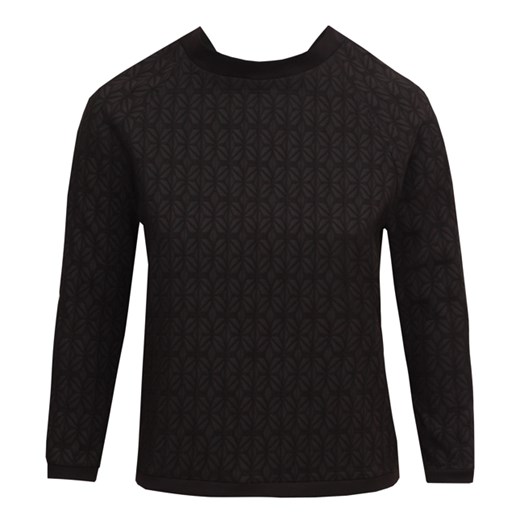LOUS CHALLENGE/bluza czarna AIM flowers mybaze-com czarny