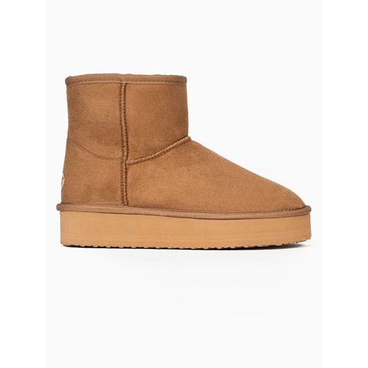Blackfield Botki zimowe &quot;Princesse&quot; w kolorze jasnobrązowym Blackfield 38 wyprzedaż Limango Polska