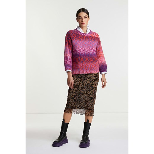 Rich &amp; Royal Sweter w kolorze fioletowo-różowym Rich & Royal M Limango Polska promocja