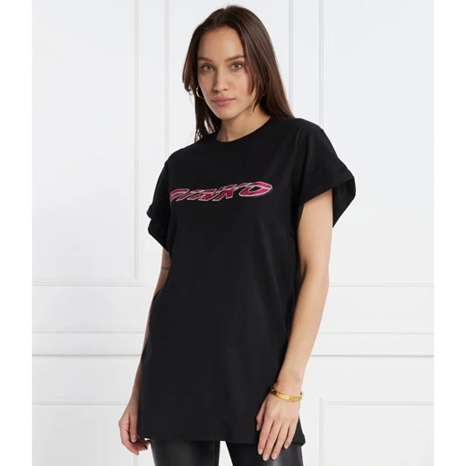 Pinko T-shirt | Regular Fit ze sklepu Gomez Fashion Store w kategorii Bluzki damskie - zdjęcie 167369137