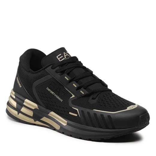 Sneakersy EA7 Emporio Armani X8X094 XK239 M701 Triple Black/Gold Training 43.13 eobuwie.pl