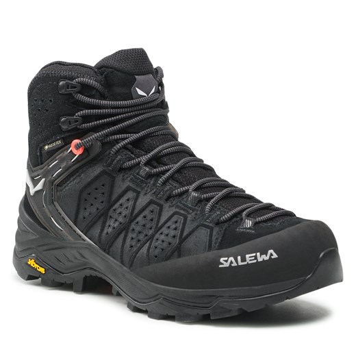 Trekkingi Salewa Ws Alp Trainer 2 Mid Gtx GORE-TEX 61383-0971 Black/Black 42 eobuwie.pl
