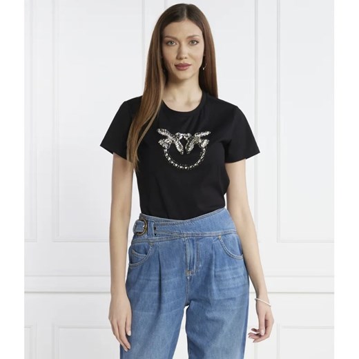Pinko T-shirt | Regular Fit ze sklepu Gomez Fashion Store w kategorii Bluzki damskie - zdjęcie 167379475