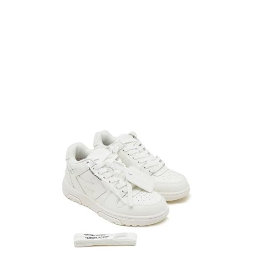 OFF-WHITE Skórzane sneakersy 37 Gomez Fashion Store