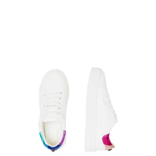 Buty sportowe dziecięce białe Kurt Geiger z tworzywa sztucznego 